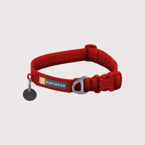 [預購] Ruffwear Front Range™ Collar 頸圈｜RED CANYON 峽谷紅