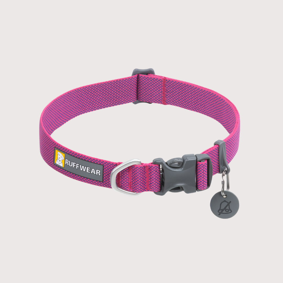 [預購] Ruffwear Hi & Light™ Lightweight Collar 輕型頸圈｜ALPENGLOW PINK 朝霞粉