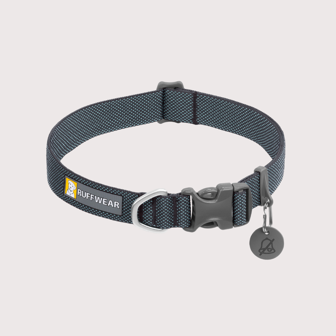 [預購] Ruffwear Hi & Light™ Lightweight Collar 輕型頸圈｜BASALT SALT 玄武岩灰