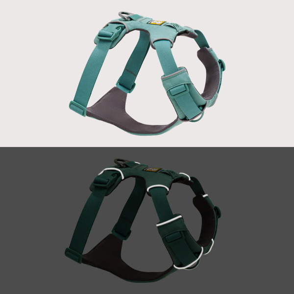 [預購] Ruffwear Front Range® Harness 工字型胸背帶｜RIVER ROCK GREEN 河岩綠