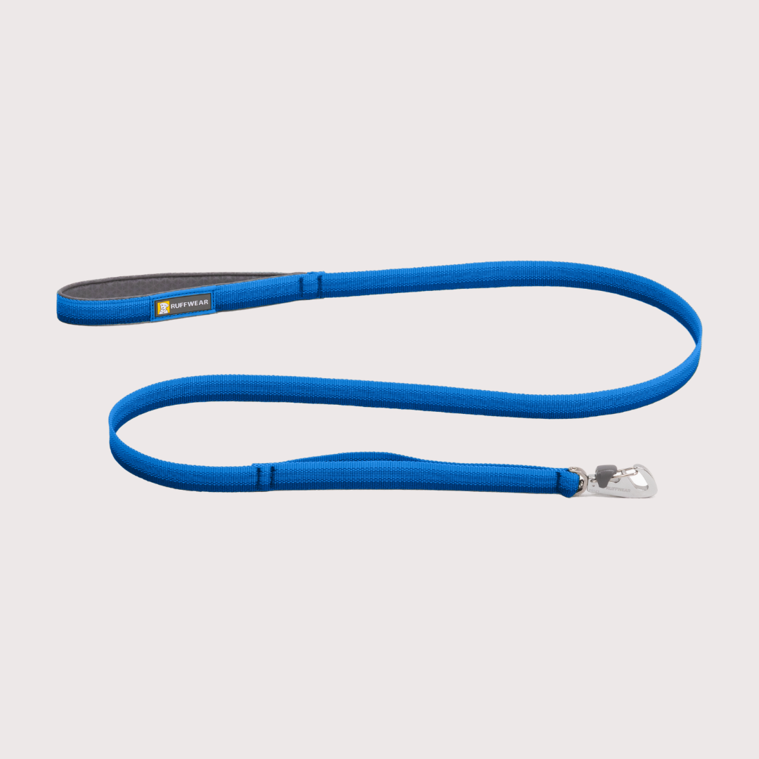 [預購] Ruffwear Front Range™ Leash 牽引繩｜BLUE POOL 墨池藍