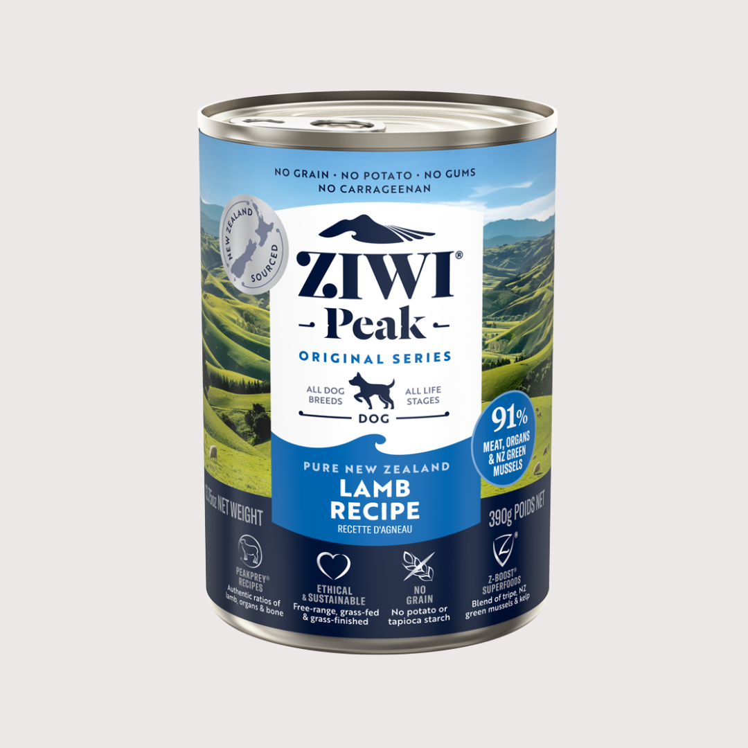 ZiwiPeak 91%鮮肉狗主食罐｜羊肉配方