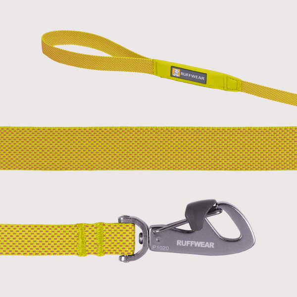 Ruffwear Hi & Light™ Lightweight Dog Leash 輕型牽引繩｜LICHEN GREEN 苔鮮綠