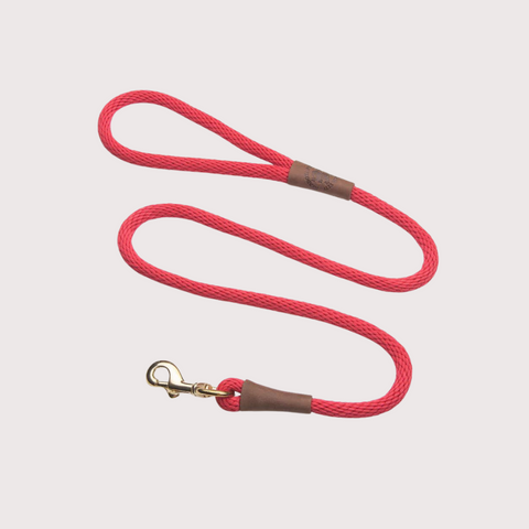 Mendota Snap Leash 1/2’’ x 6’｜Red