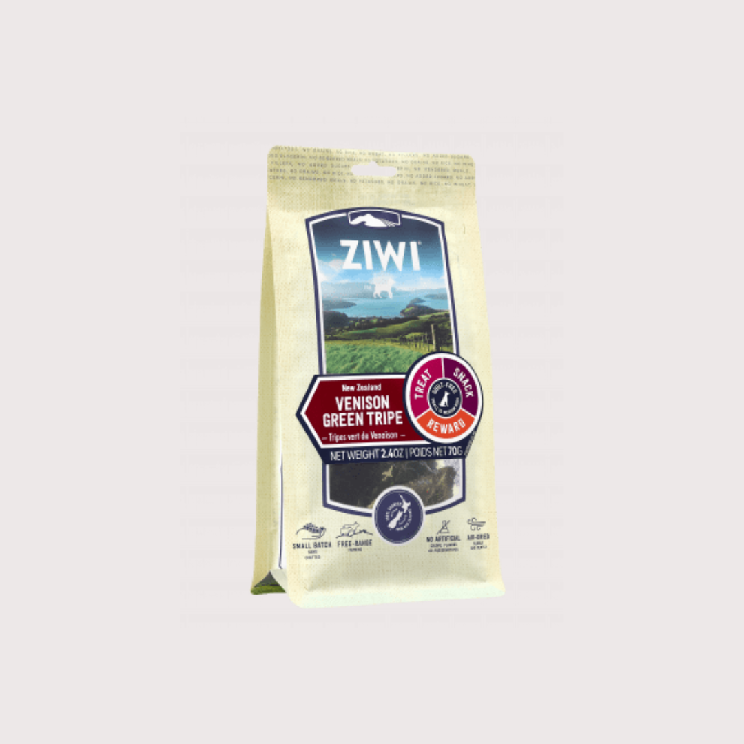 ZiwiPeak 風乾狗小食｜鹿草胃 70g