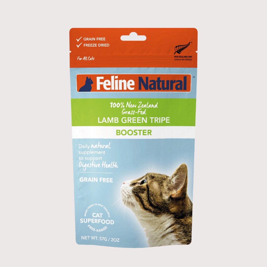 F9 Feline Natural 凍乾羊綠草胃營養補品｜貓用 (57g)