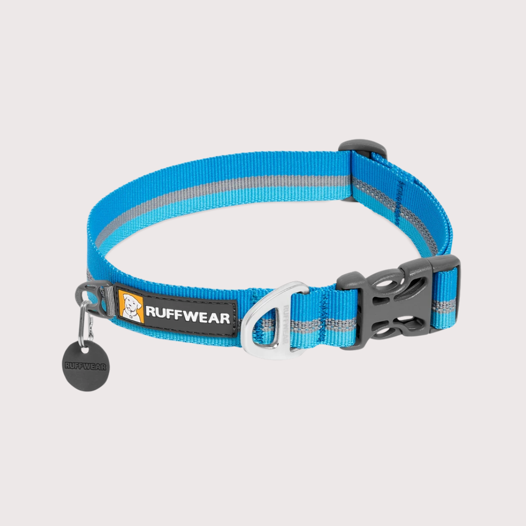 Ruffwear Crag™ Reflective Collar 反光頸圈｜BLUE DUSK 藍色